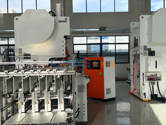63 Tons Press Capacity Aluminium Food Container Machine with 35-70 Strokes/Min and 9,000-12,000 Pieces/Hour Output