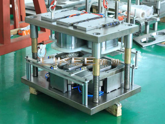 Steel 4 Cavities Aluminum Foil Container Mould High Productivity