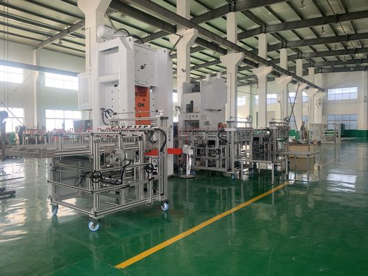 3 Cavities Fast Working Speed Household Aluminium Foil Container Machine for Metal Punching