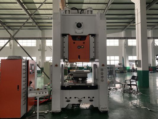 5 Cavities High Production Capacity Aluminium Food Container Making Machine H frame 80Ton press