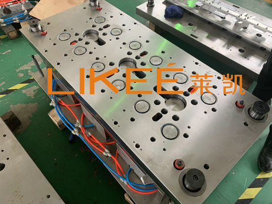 5 Ways Aluminium Foil Disposable Lunch Box Making Machine PLC Controlled