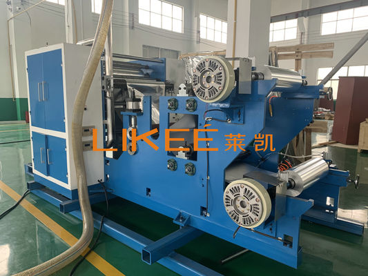 Automatic 0.8Mpa Aluminium Foil Rewinding Machine Double Shafts Tape
