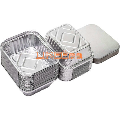 Odorless Food Packaging Aluminium Foil Container 100% Recyclable