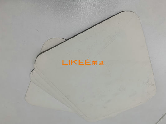 Food Grade ISO Aluminium Foil Container Lids Laminated Ivory Board Paper