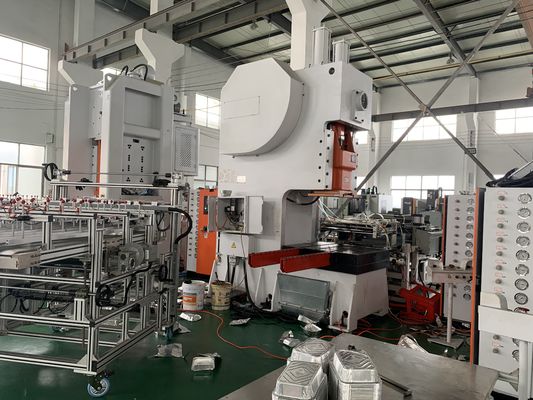 LK-T63 Food Foil Container Punching Machine Compact C-Frame Design with Easy Operation