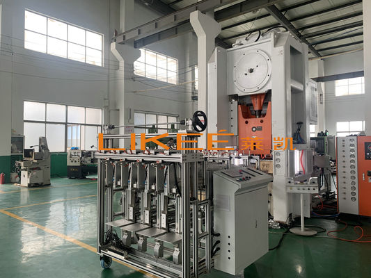 12000pcs/H Alunimum Food Packing Container Making Machine 200 Micron Thickness