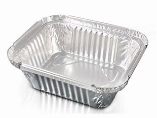 9 Inch Aluminium Foil Food Container , Tin Foil Takeaway Containers