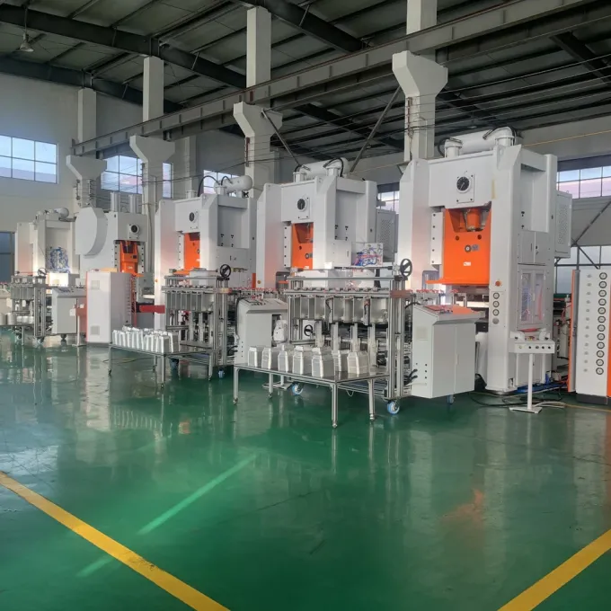 Foley Container Machine Fully Auto 3 Cavity Aluminum Foil Container Machine